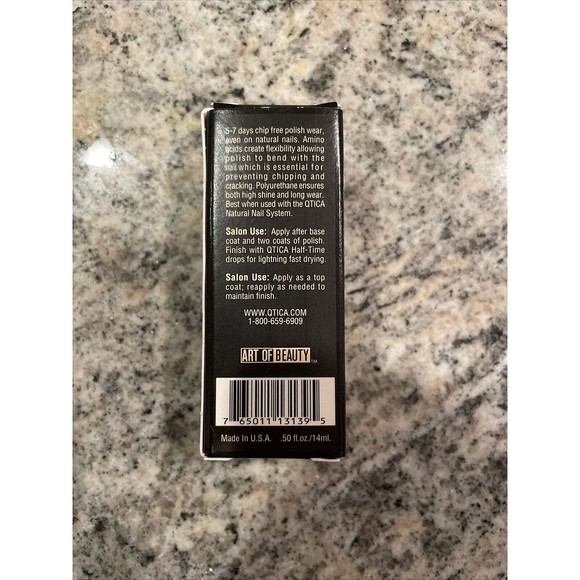 Qtica Extending Top Coat .5 Oz. NEW IN BOX. - Picture 2 of 3